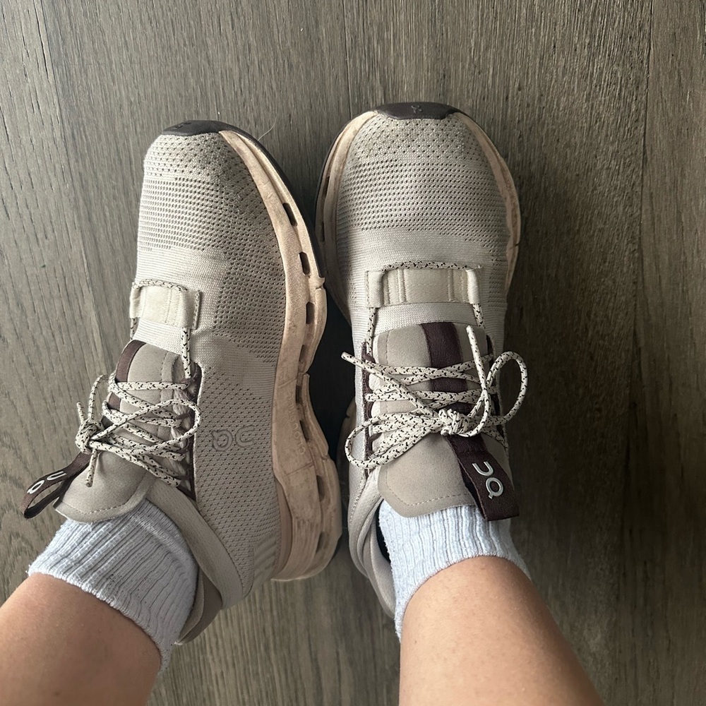 On running sneakers